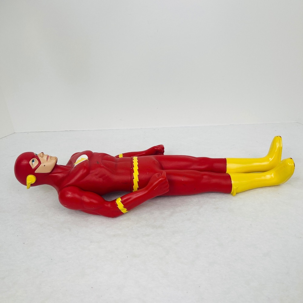 DC Comics The Flash Action Figure 12 Inch Justice League Red Yellow 1999 Good - Picture 3 of 10